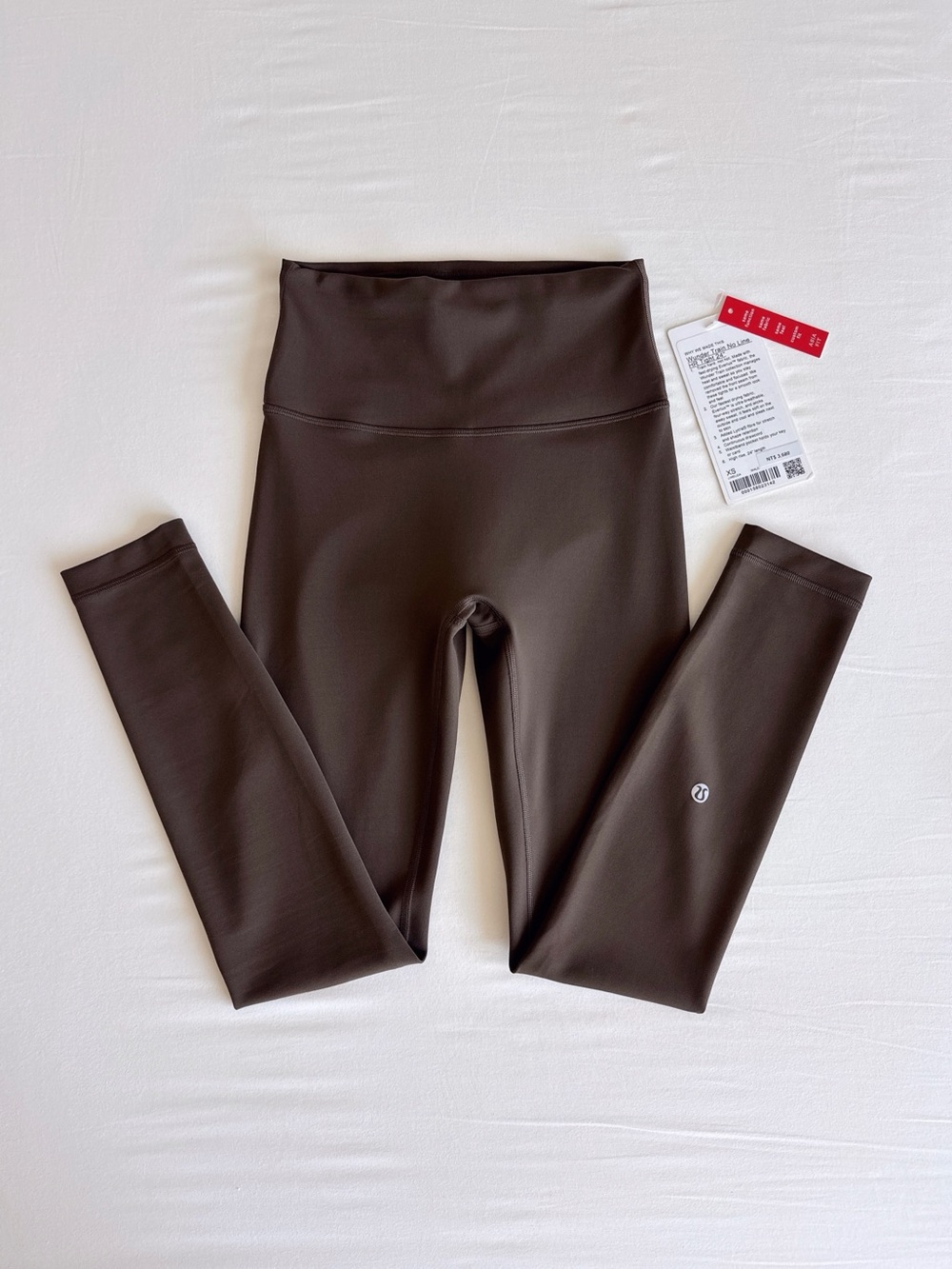 lululemon Wunder Train No Line High-Rise Tight 24" Asia Fit Walnut Crunch XS